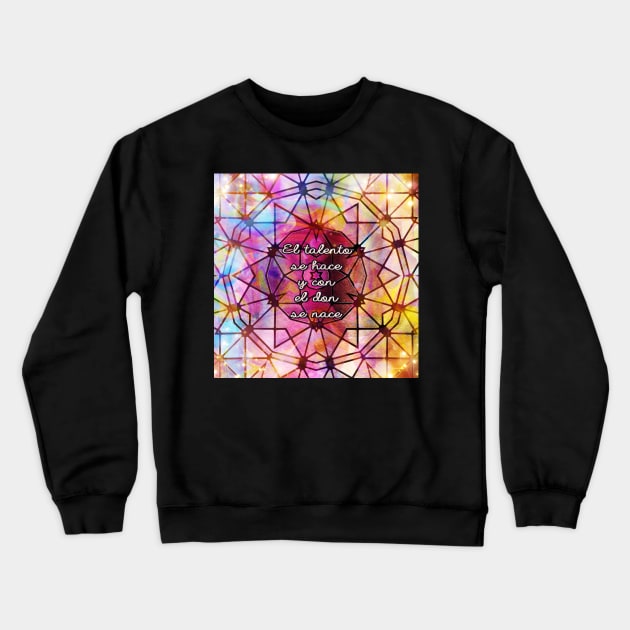 THE TALENT AND THE DON. Crewneck Sweatshirt by Begoll Art